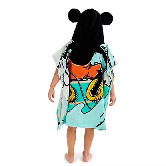 Disney's Mickey Mouse Hooded Towel Poncho - Picture 2 of 5